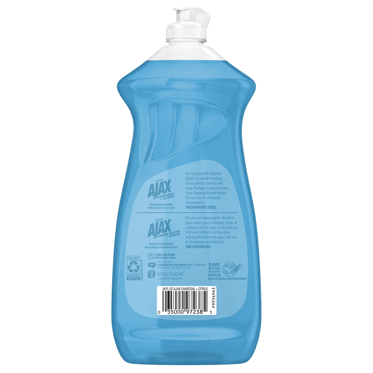 Ajax Ultra Charcoal & Citrus Dish Liquid, 28 oz. (828ml)