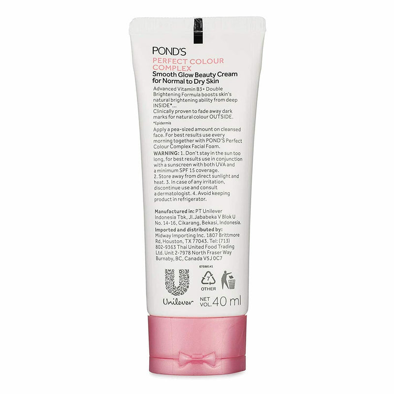 Pond's Perfect Color Complex Beauty Cream, 40ml (Pack of 3)