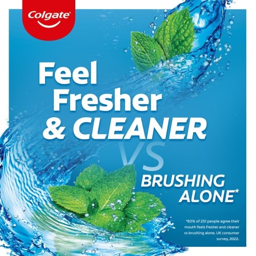 Colgate Plax Cool Mint 0% Alcohol Mouthwash, 8.45oz (250ml) (Pack of 3)