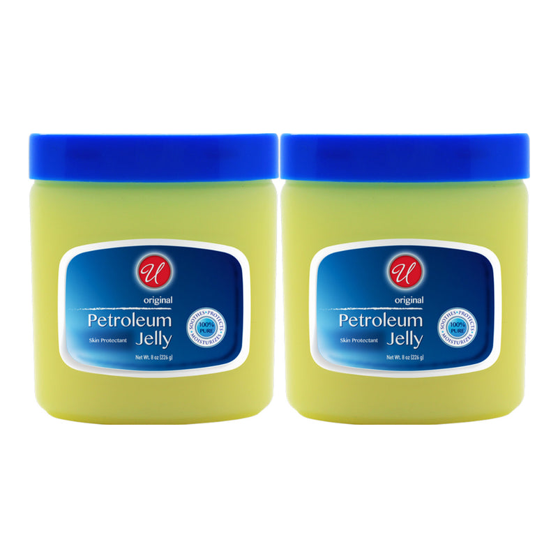 Petroleum Jelly Skin Protectant - Original Scent, 8oz (226g) (Pack of 2)
