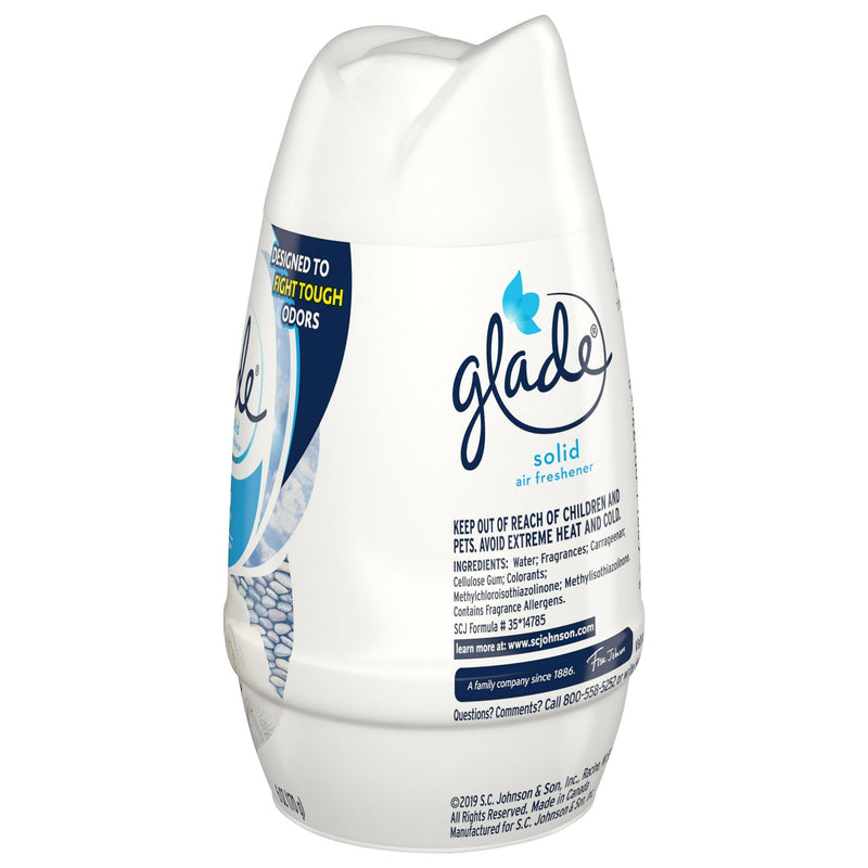 Glade Air Freshener Solid Clean Linen, 6 oz (Pack of 3)