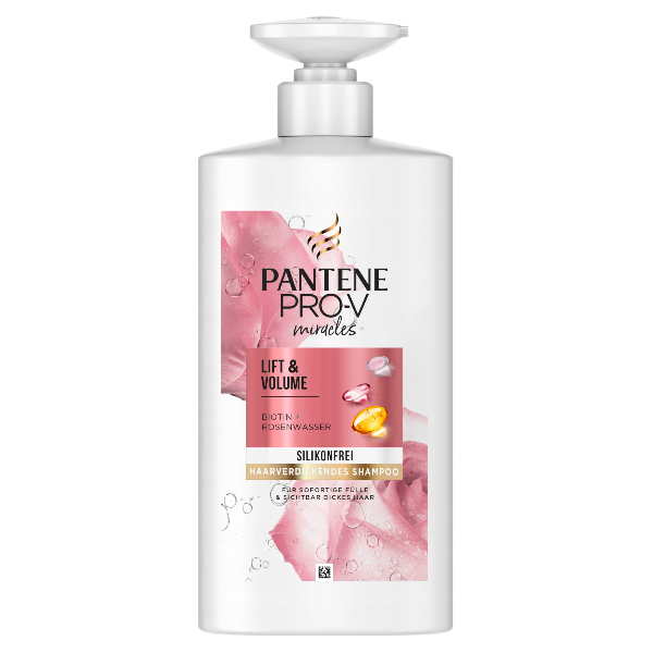 Pantene Miracles Lift & Volume Biotin + Rose Water Shampoo, 16.9oz