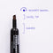 Chisel Tip Desk Style Black Permanent Marker (3/Pack)