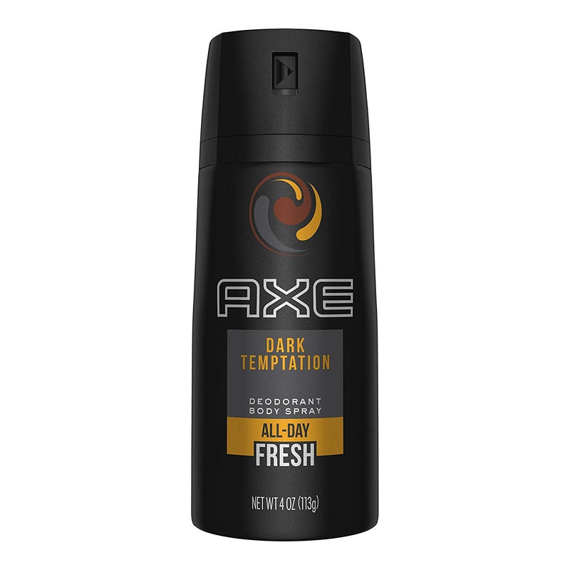 Axe Dark Temptation Deodorant + Body Spray, 150ml (Pack of 6)