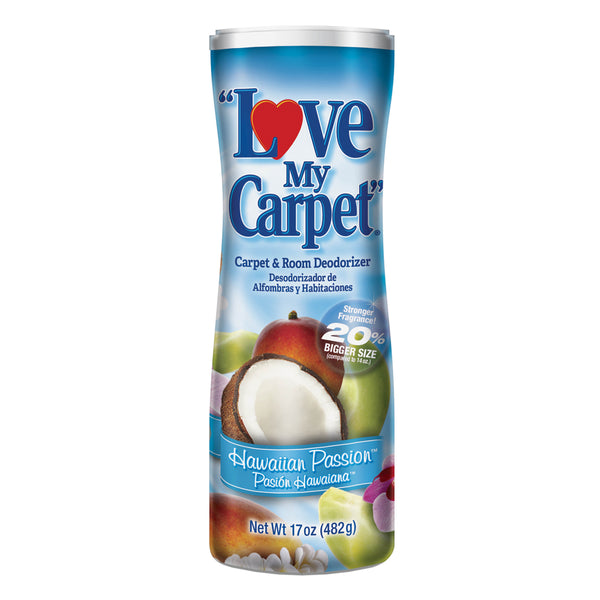 Love My Carpet Carpet & Room Deodorizer, Hawaiian Passion, 17oz.