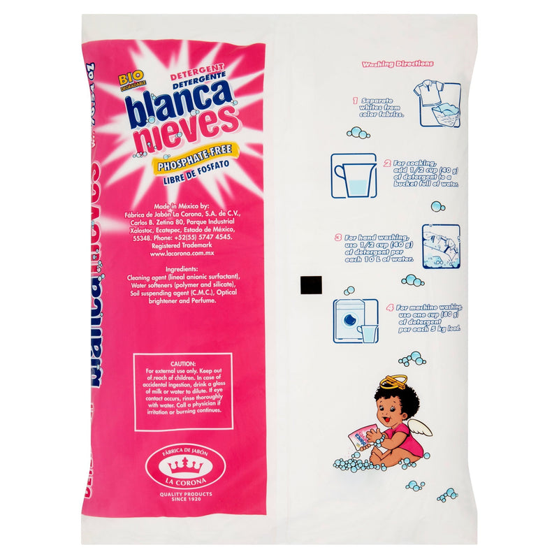 Blanca Nieves Powder Laundry Detergent, 8.81oz (250g) (Pack of 6)