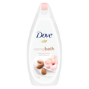 Dove Caring Bath Almond Cream with Hibiscus Body Wash, 16.9oz