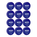 Nivea Cream Tin - Body, Face, and Hand Care, 150ml (Pack of 12)