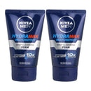 Nivea Men Hydramax Deep Cleansing Foam Vit E + Aloe, 100g (Pack of 2)