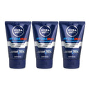 Nivea Men Hydramax Deep Cleansing Foam Vit E + Aloe, 100g (Pack of 3)