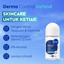 2 Pack x Nivea Derma Control DEFEND Micro Hyaluron w/ Vitamin B5, 1.7oz (50ml)