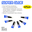 Super Glue 0.036 oz Single Use (1g)(6/Pack)