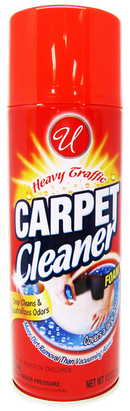 Heavy Traffic Foam Carpet Cleaner - Deep Cleans!, 13oz.