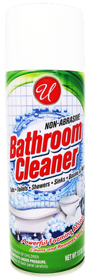 Non-Abrasive Foaming Bathroom Cleaner, 13oz.