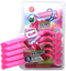 Twin Blades Razors with Aloe Strip For Women, 5 Count