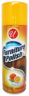 Furniture Polish Orange Scent - Cleans, Restores, & Conditions 10oz