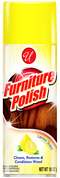 Furniture Polish Lemon Scent - Cleans, Restores, & Conditions, 10oz