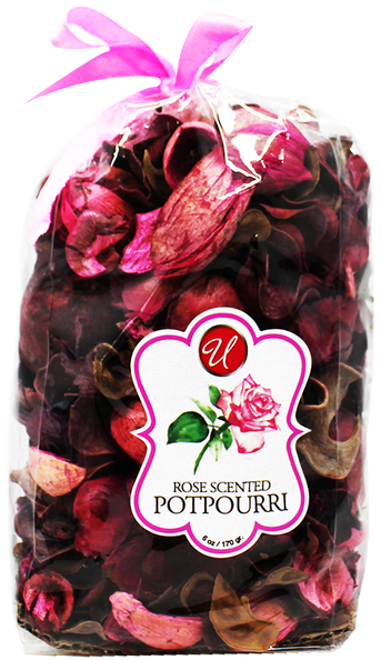 Rose Scented Potpourri, 6oz. (170g)