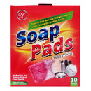 10 Count x Powerful Steel Wool Soap Pads