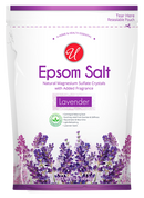 Lavender Epsom Salt, Natural Magnesium Sulfate Crystals 1lb (454g)