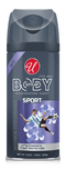 Invigorating Sport Scent 24 Hour Body Spray For Men, 3.5oz. (150ml)