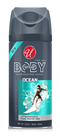 Invigorating Ocean Scent 24 Hour Body Spray For Men, 3.5oz. (150ml)