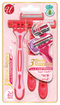 Triple Blade Razors With Aloe Strip For Women, 3 Count