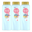 Sedal Care+ Shampoo Agua Micelar+ Pro-Vitamina B5, 300ml (10.15oz.) (Pack of 3)