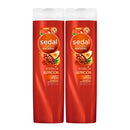 Sedal Bomba De Nutricion Cacao Y Aguacate Shampoo, 300ml (10.15oz.) (Pack of 2)