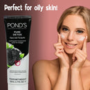 Pond's Pure Detox Facial Foam Activated Carbon Charcoal, 50ml (Pack of 3)