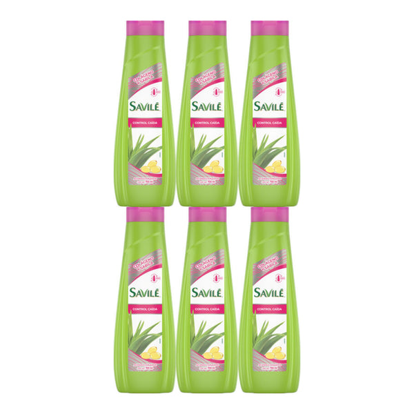 Savile Acondicionador Colágeno y Sábila (Control Caida), 700ml (Pack of 6)