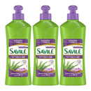 Savilé Crema para Peinar Liso Keratina y Sábila, 300ml (Pack of 3)