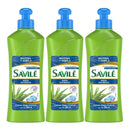 Savilé Crema para Peinar Rizo Biotina y Sábila, 300ml (Pack of 3)