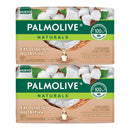 Palmolive Naturals Coco Algodón Bar Soap Exfoliación Nutritiva 120g (Pack of 2)