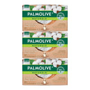 Palmolive Naturals Coco Algodón Bar Soap Exfoliación Nutritiva 120g (Pack of 3)