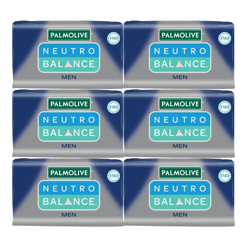 Palmolive Neutro Balance Men Bar Soap, 120g (Pack of 6)