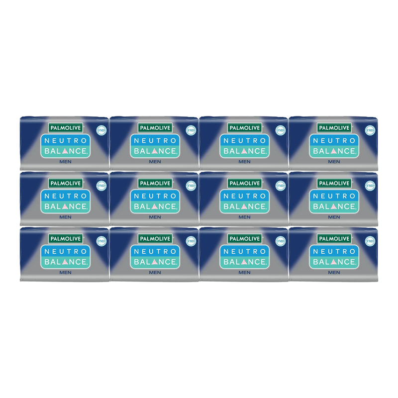 Palmolive Neutro Balance Men Bar Soap, 120g (Pack of 12)