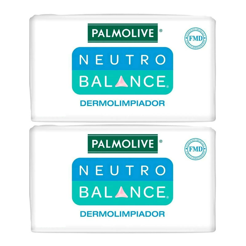 Palmolive Neutro Balance Dermolimpiador Bar Soap, 100g (Pack of 2)