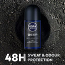 Nivea Men Deep Black Charcoal Dark Wood Deodorant, 1.7oz (Pack of 2)