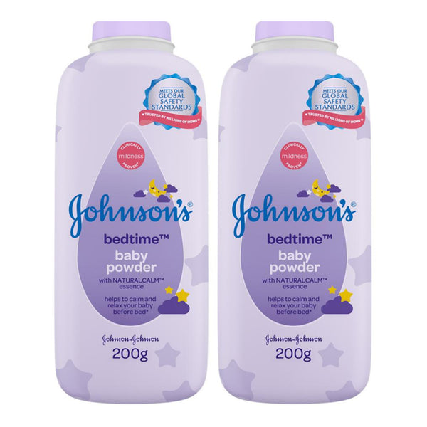 Johnson's Bedtime Baby Powder, 200gm (Pack of 2)