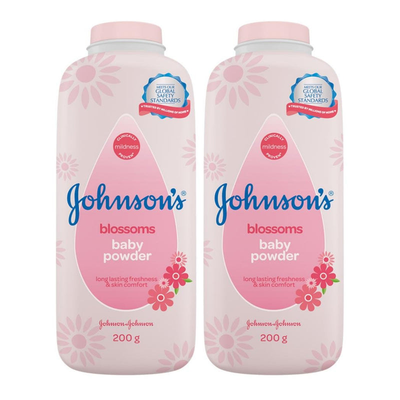 Johnson's Blossoms Baby Powder, 200gm (Pack of 2)