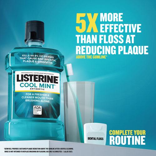 Listerine Cool Mint Antiseptic Mouthwash, 3.2oz (95ml)