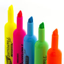 Desk Style (Bulk Pack) Fluorescent Highlighters Asst Color (12/Pack)