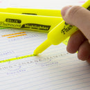 Desk Style (Bulk Pack) Fluorescent Highlighters Yellow (12/Pack)