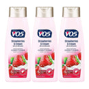 Alberto VO5 Strawberries & Cream w/ Soy Milk Conditioner, 12.5 oz. (Pack of 3)