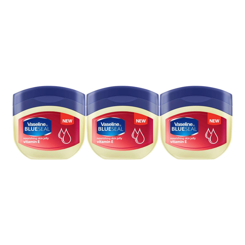 Vaseline Blue Seal Vitamin E Petroleum Jelly, 50ml (Pack of 3)