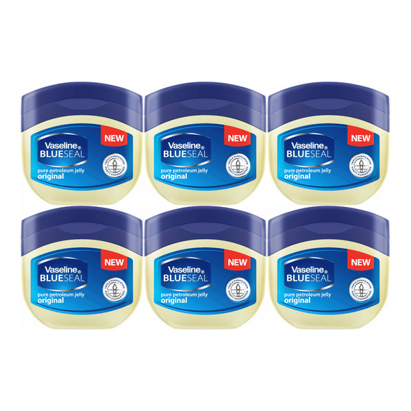 Vaseline Blue Seal Original Petroleum Jelly, 100ml (Pack of 6)