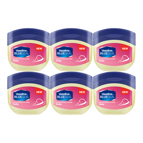 Vaseline Blue Seal Baby Soft Petroleum Jelly, 100ml (Pack of 6)
