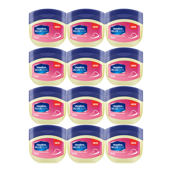 Vaseline Blue Seal Baby Soft Petroleum Jelly, 100ml (Pack of 12)
