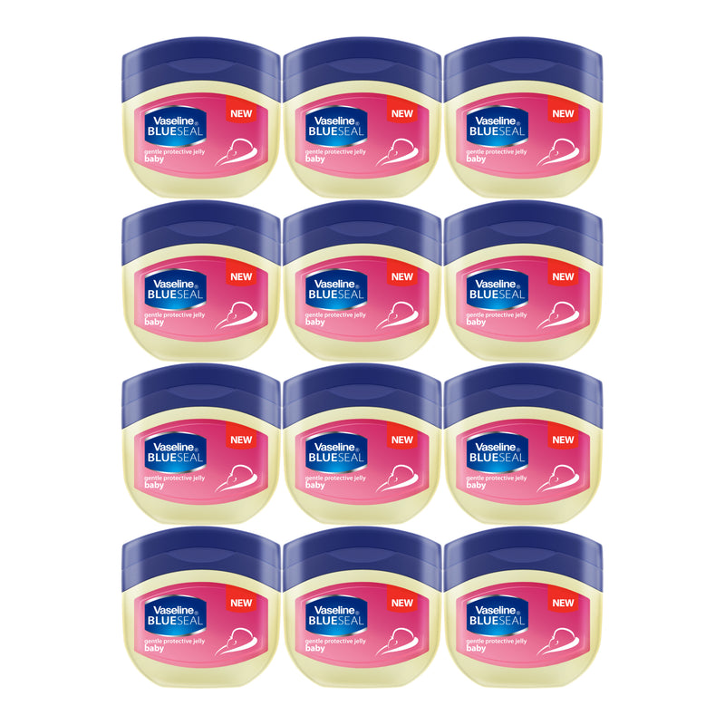 Vaseline Blue Seal Baby Soft Petroleum Jelly, 100ml (Pack of 12)